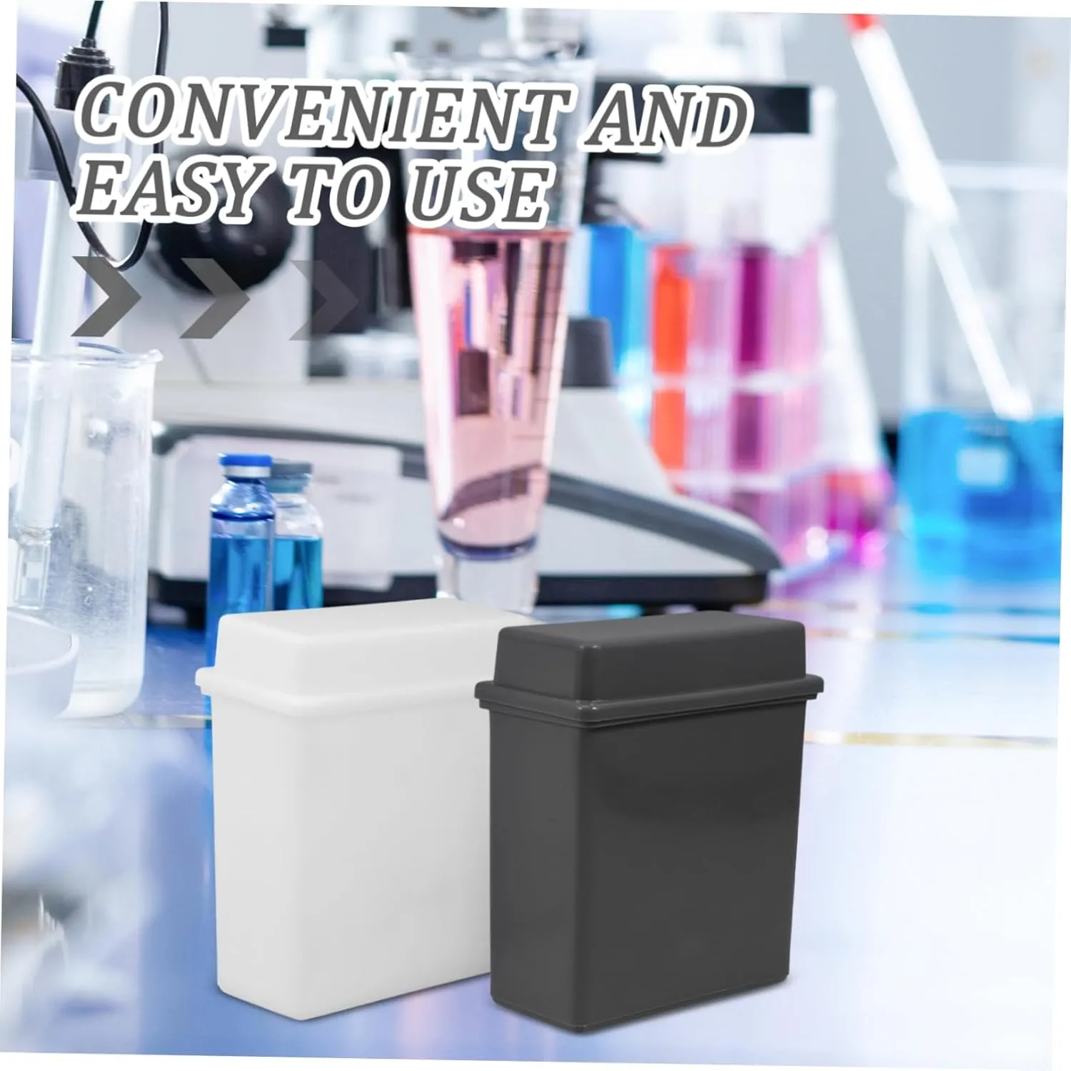 Mobestech 10 Sets Microscope Slide Preparation Kit Staining Jars and Glass Slides Plastic Organizer for Kitchen Cabinets Easy to Use