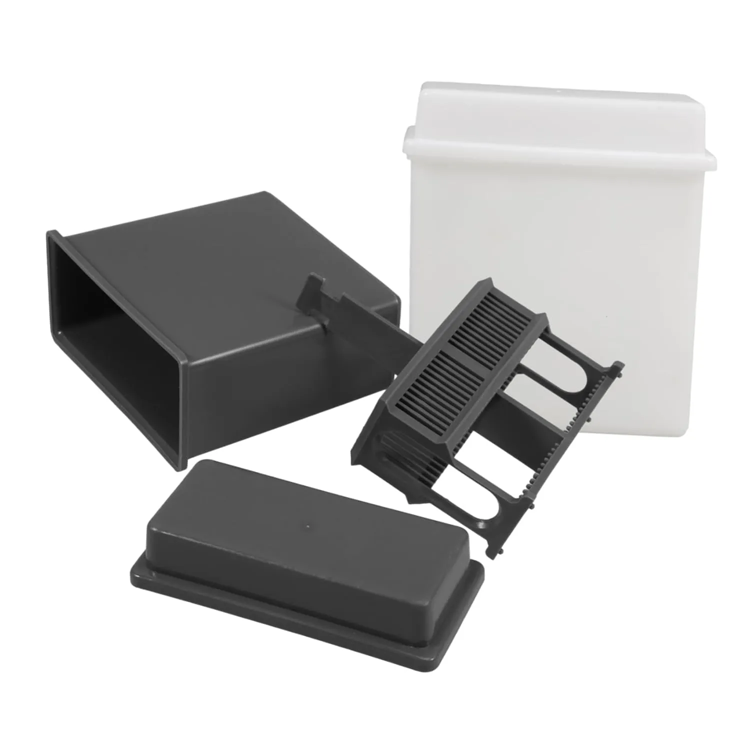 Mobestech 10 Sets Microscope Slide Preparation Kit Staining Jars and Glass Slides Plastic Organizer for Kitchen Cabinets Easy to Use
