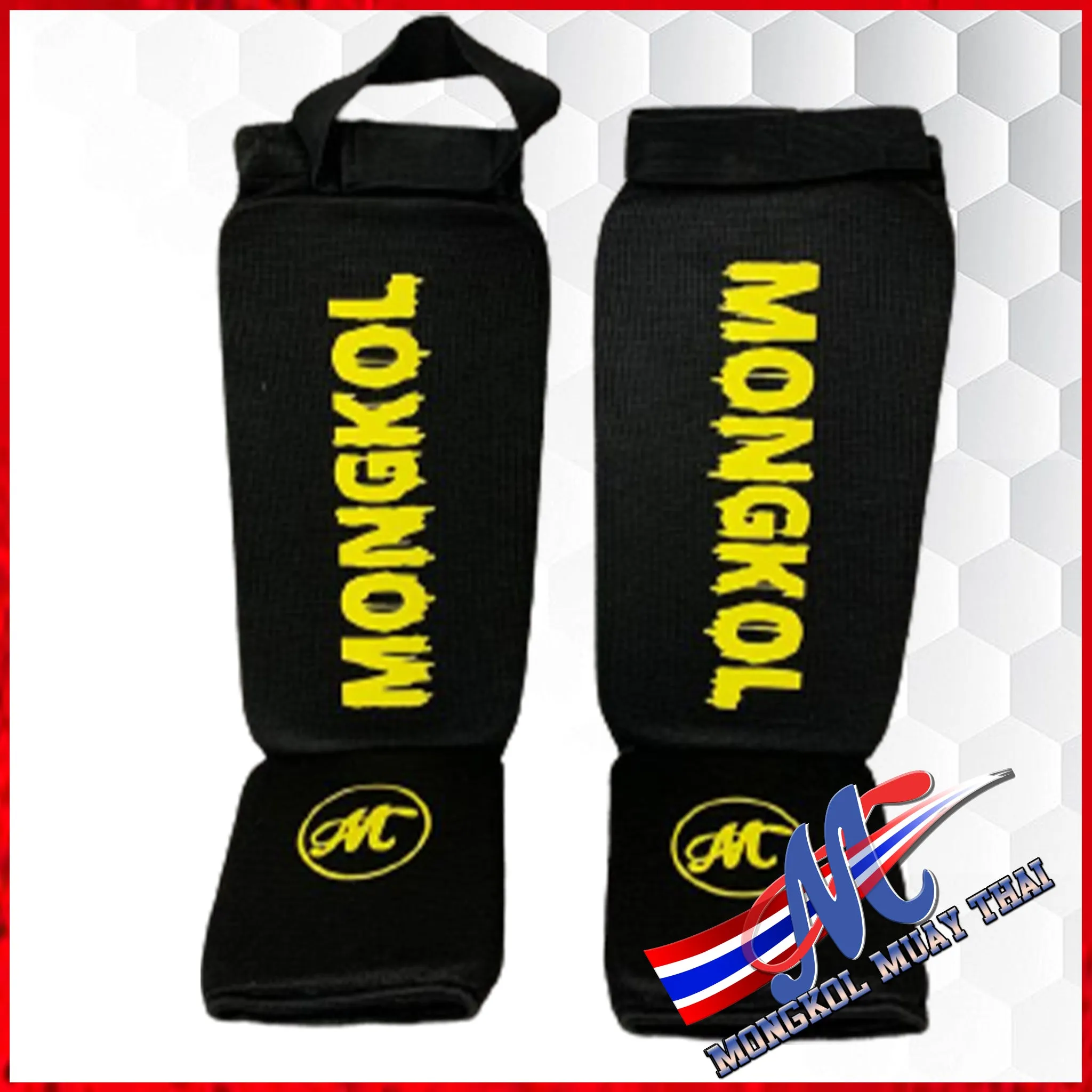 Mongkol Soft Shin Guards Slip-on