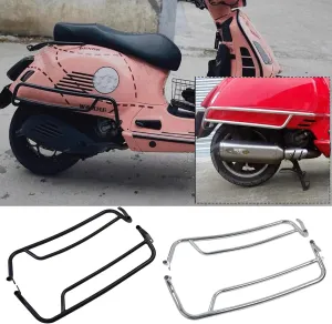 Motorcycle Engine Guard Highway Crash Bar Frame Guard Falling Protection fit for Vespa GTS 125 GTS 300 GTV 300 Accessories 2007-2023 GTS125 GTS300 GTV300 (Silver)