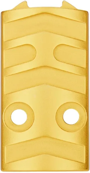 NDZ Performance Optic Sight Plate Cover for Sig P320 M18 Carry Compact P320X X5 Legion Sight Integrated and Non Integrated Slides Textured Anodized Aluminum Aspis Cut - Choose Slide Type & Color