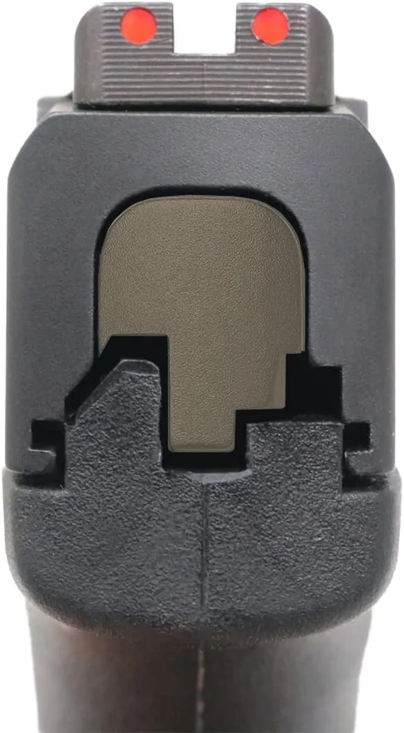 NDZ Performance Slide Cover Back Plate for Smith & Wesson M&P Shield, M2.0, Shield Plus 9mm .40 S&W, Blue Anodized Aluminum w/Black Laser Engraved Popular Image - Choose Image & Plate Color