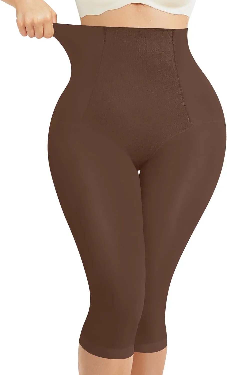 Nebility Compression Leggings for Women Seamless Shapewear Butt Lifting Panties Waist Trainer Tummy Control Thigh Body Shaper