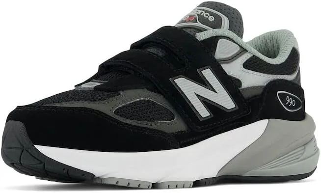 New Balance Kids' 990 V6 Hook & Loop Sneaker