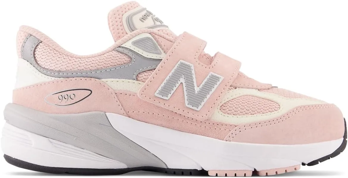 New Balance Kids' 990 V6 Hook & Loop Sneaker