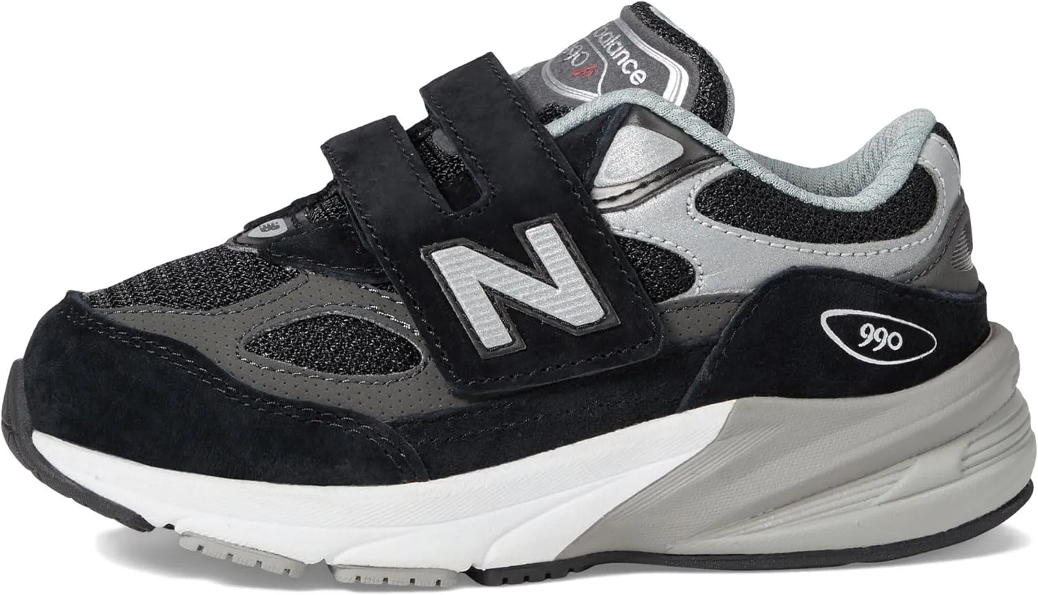 New Balance Unisex-Baby 990 V6 Hook and Loop Sneaker
