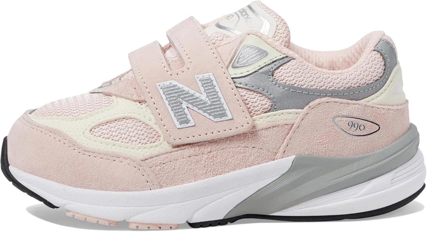 New Balance Unisex-Baby 990 V6 Hook and Loop Sneaker