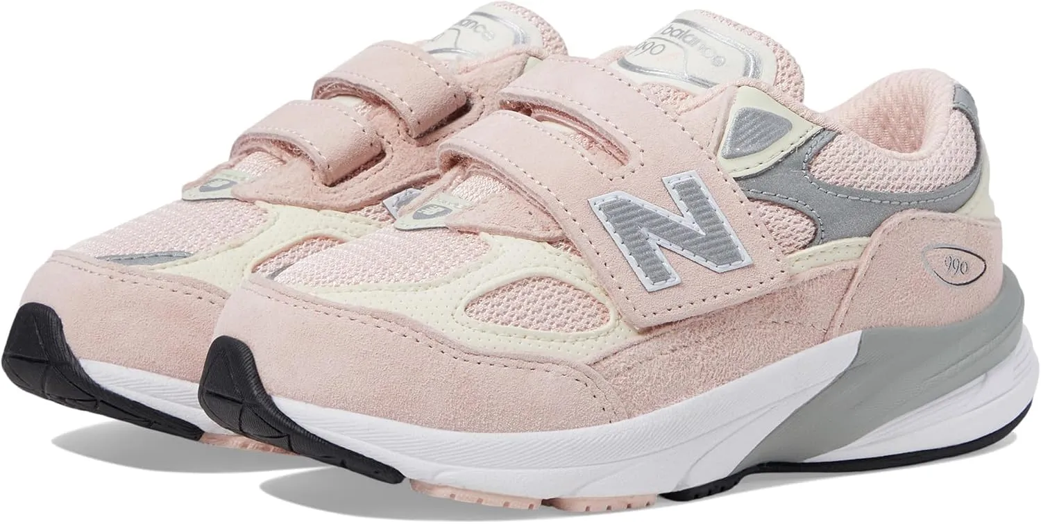 New Balance Unisex-Baby 990 V6 Hook and Loop Sneaker