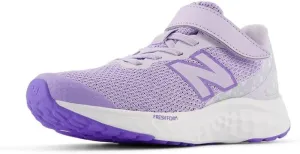 New Balance Unisex-Child Fresh Foam Arishi V4 Bungee Lace with Top Strap Running Shoe