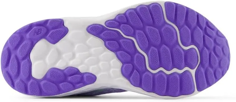 New Balance Unisex-Child Fresh Foam Arishi V4 Bungee Lace with Top Strap Running Shoe