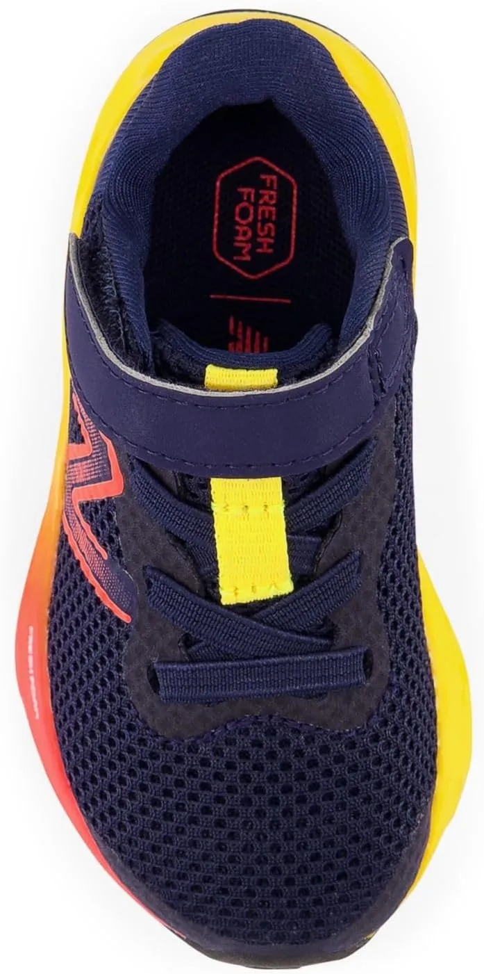 New Balance Unisex-Child Fresh Foam Arishi V4 Hook & Loop Running Shoe