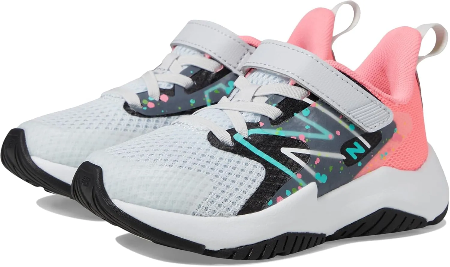 New Balance YTRAVKP2 Running Shoe, Grey, 5.5 Wide US Unisex Big_Kid