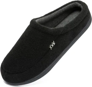 NewDenBer Women's Cozy Memory Foam Slippers Soft Fleece Lined Slip on Indoor Outdoor House Shoes