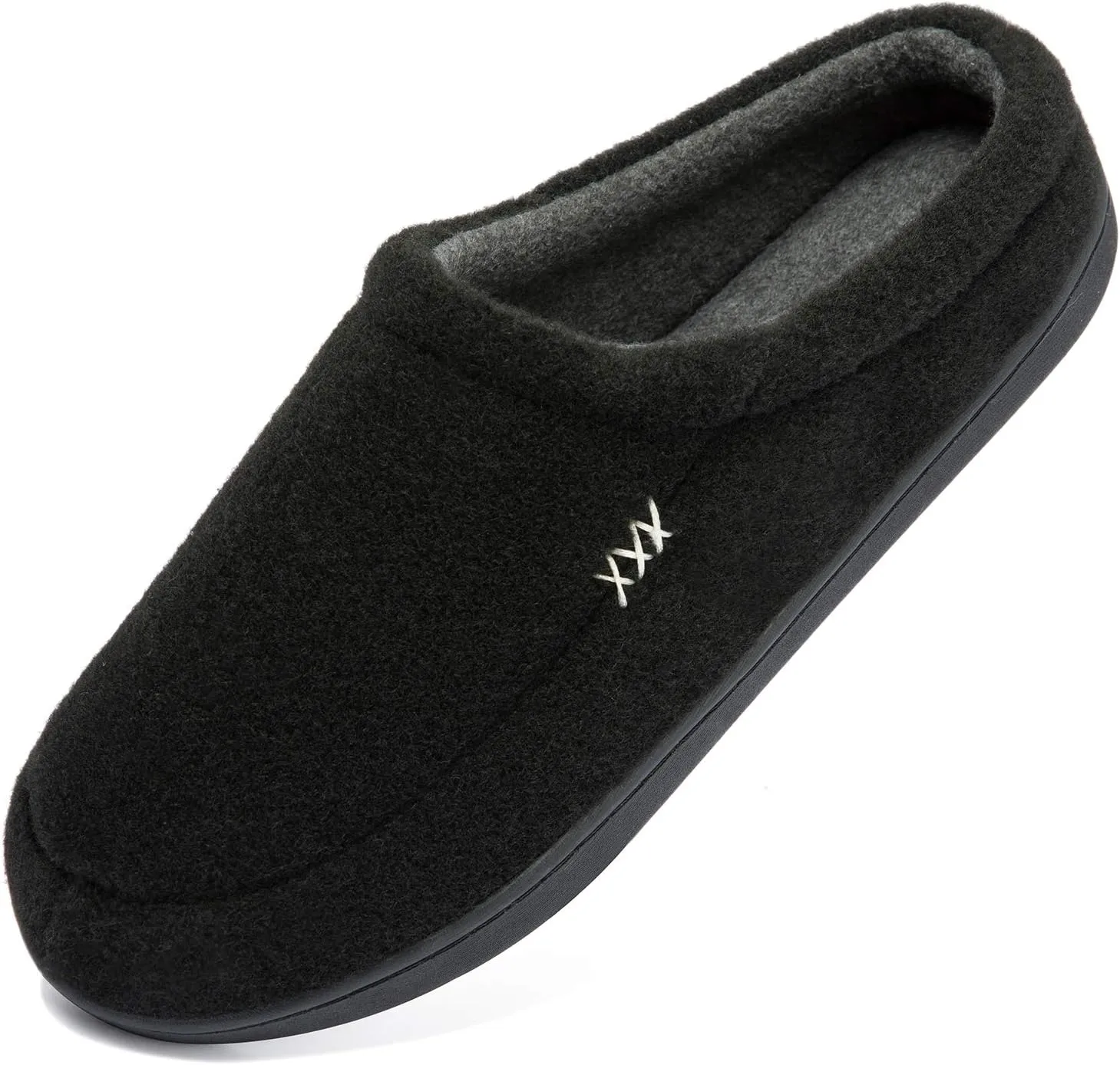 NewDenBer Women's Cozy Memory Foam Slippers Soft Fleece Lined Slip on Indoor Outdoor House Shoes