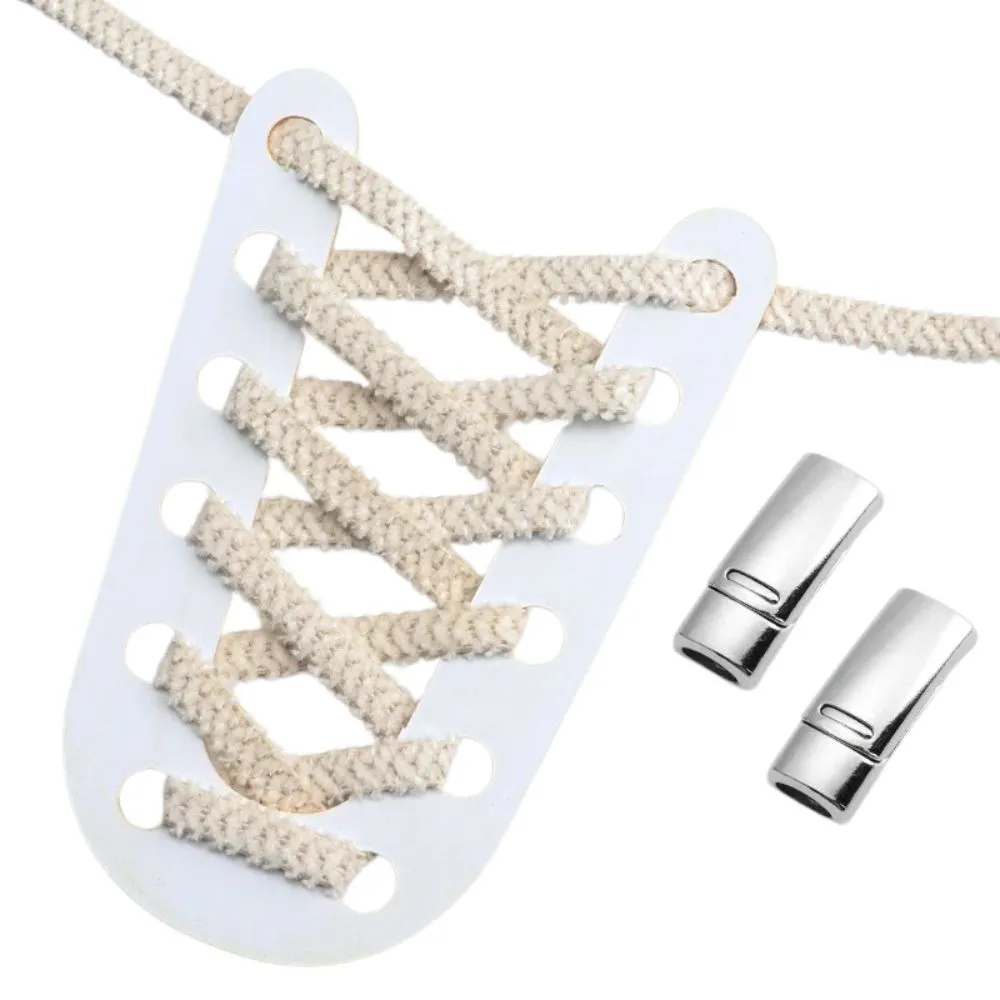 No tie shoelaces fluffy 6 mm magnet
