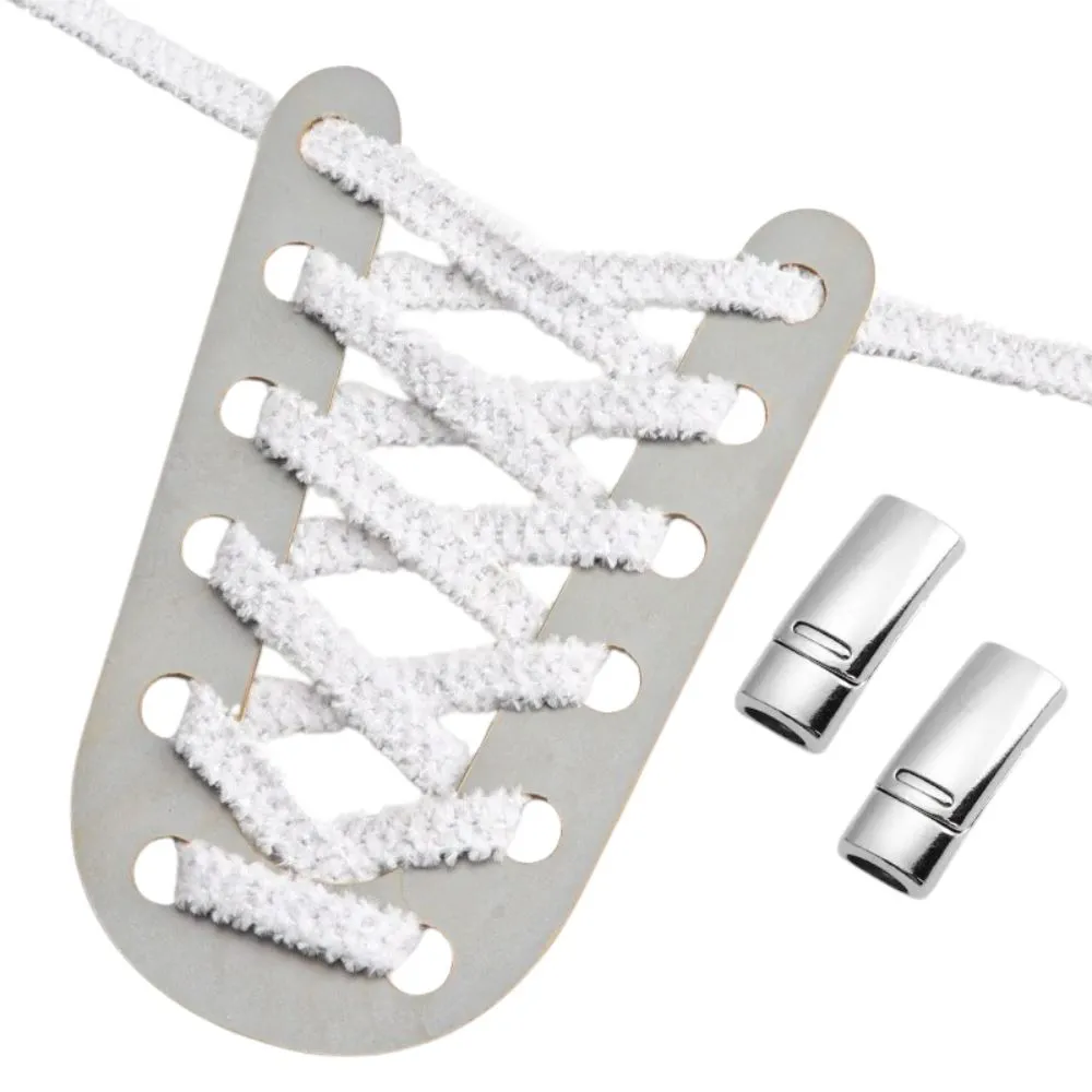 No tie shoelaces fluffy 6 mm magnet