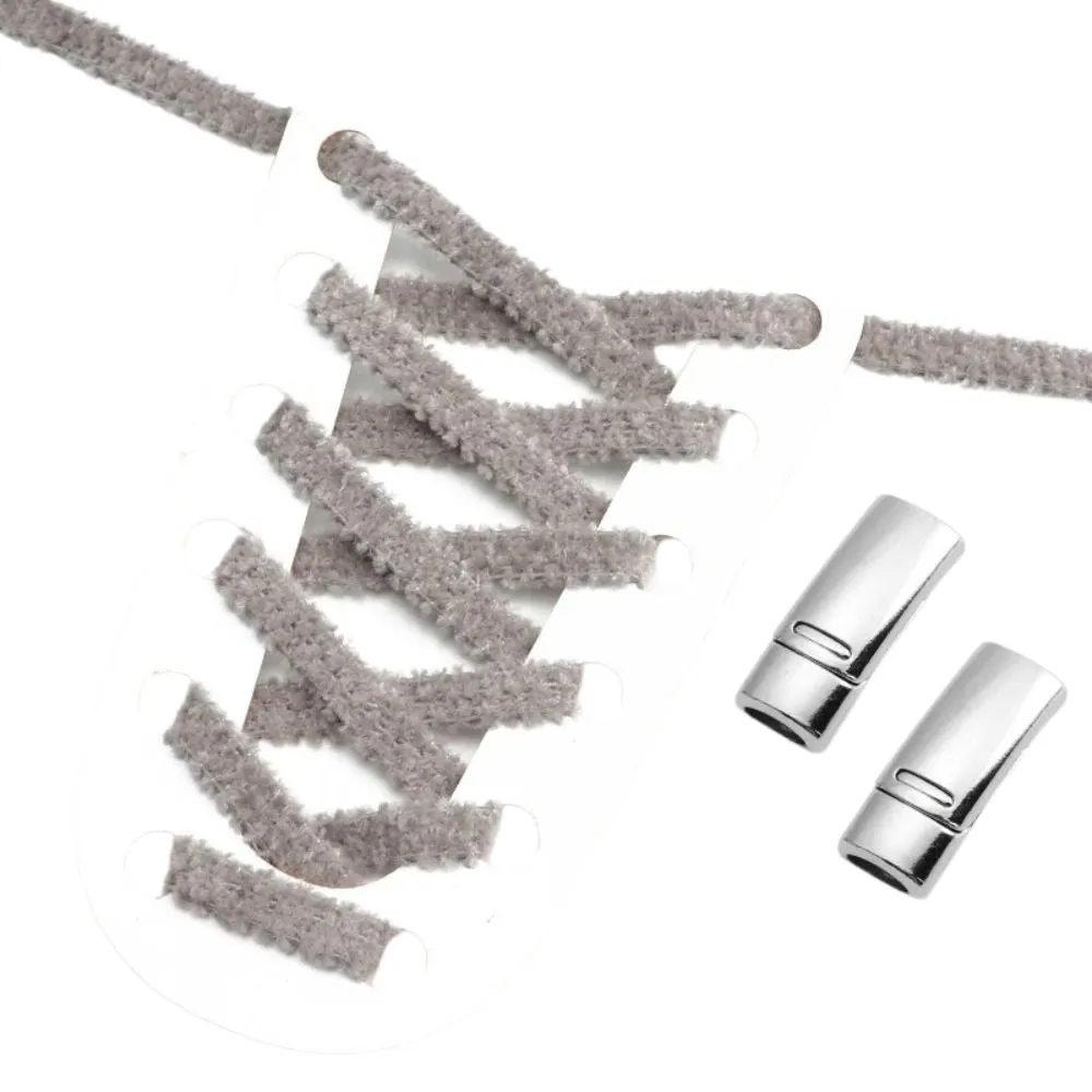 No tie shoelaces fluffy 6 mm magnet