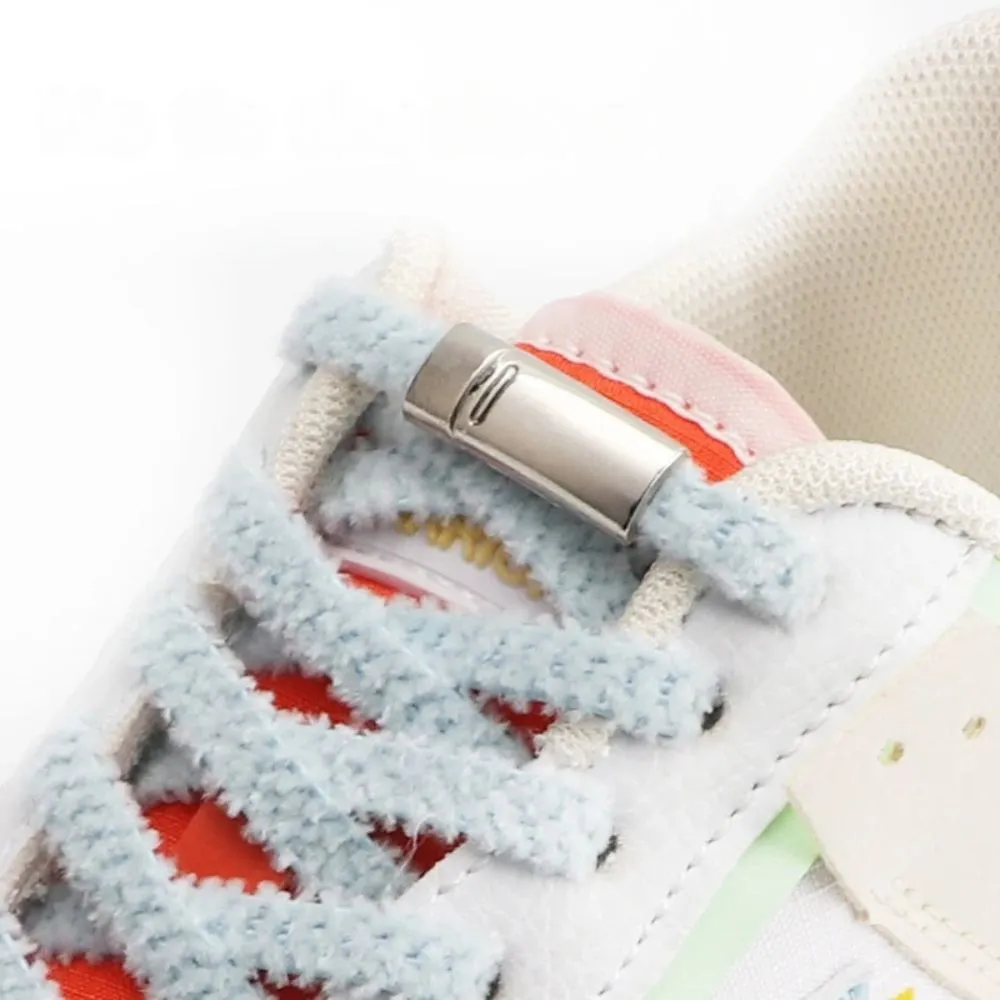 No tie shoelaces fluffy 6 mm magnet