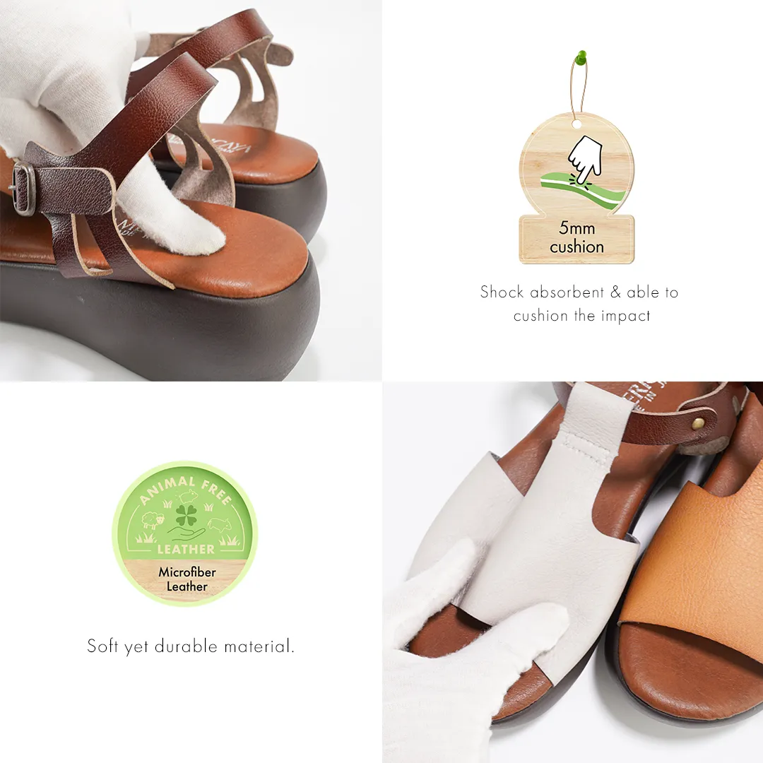 No.8306A Thick Wedge Sole Sandal