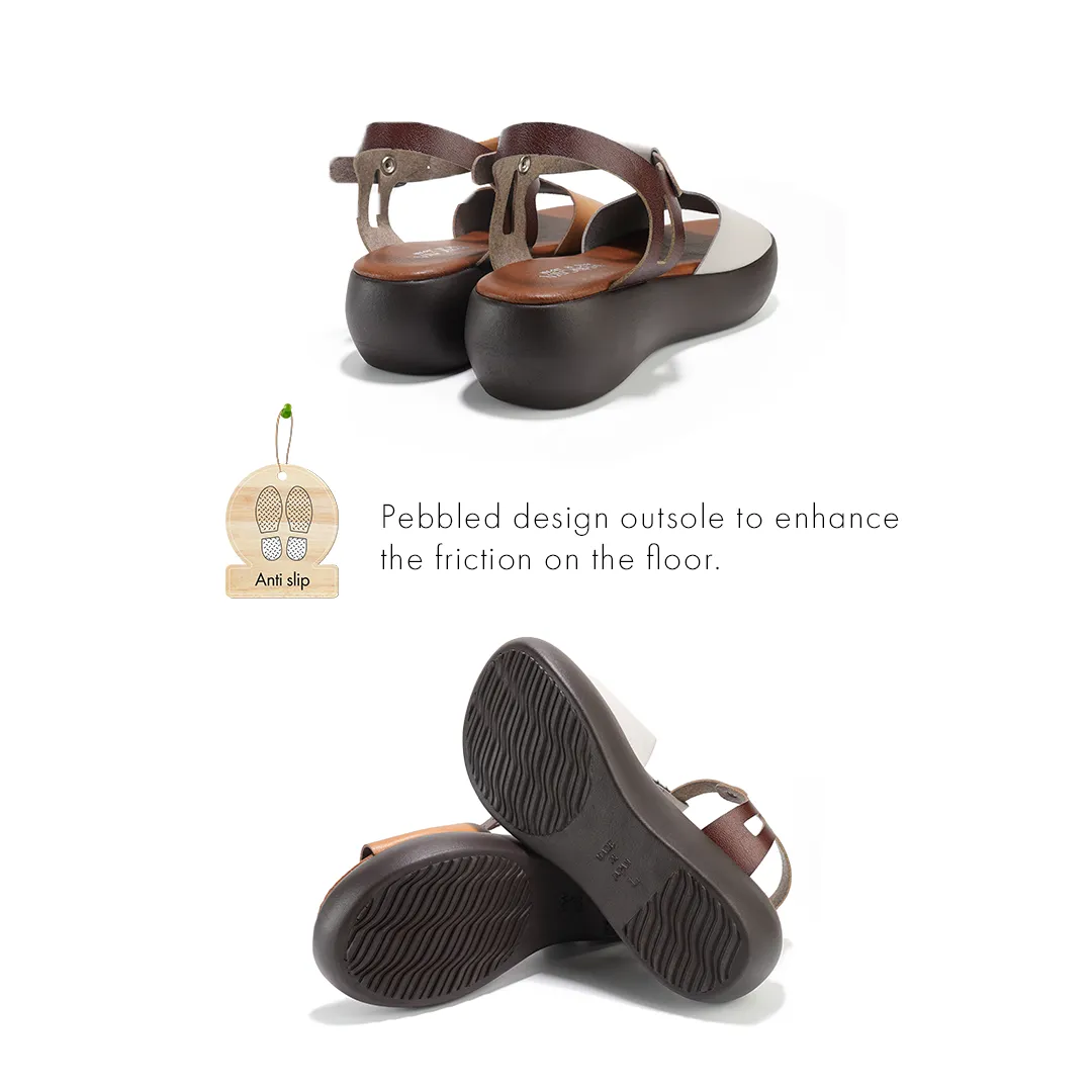 No.8306A Thick Wedge Sole Sandal