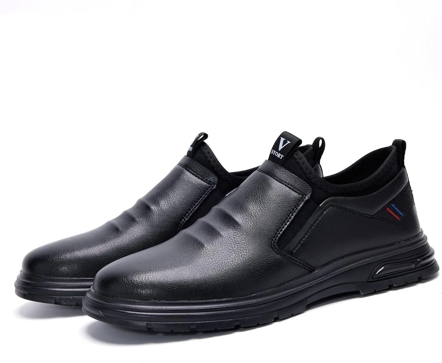 Non Slip Work Shoes for Men Waterproof Slip on Slip Resistant Shoes，Comfortable Food Service Kitchen Restaurant Chef Work Shoes
