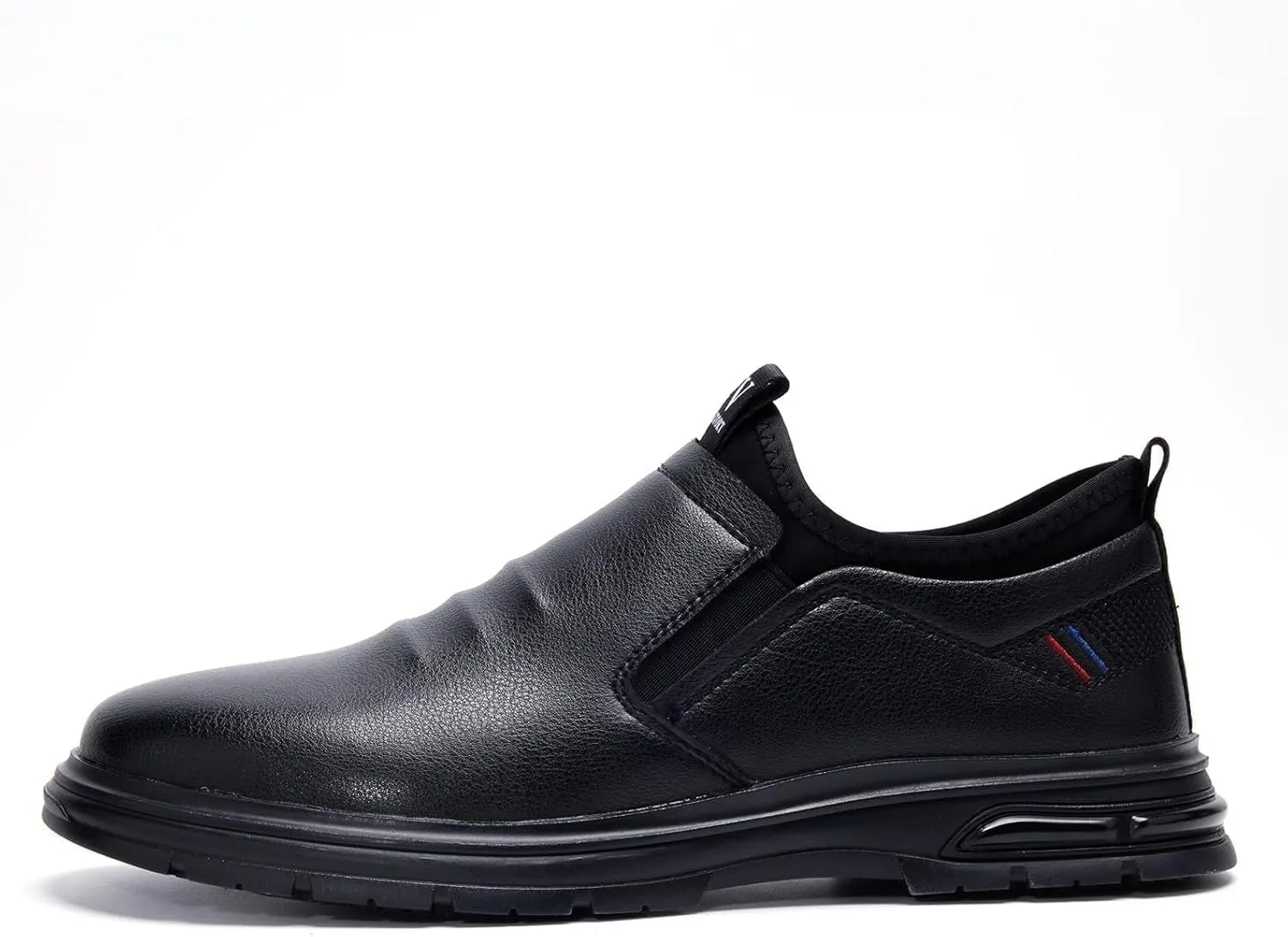 Non Slip Work Shoes for Men Waterproof Slip on Slip Resistant Shoes，Comfortable Food Service Kitchen Restaurant Chef Work Shoes