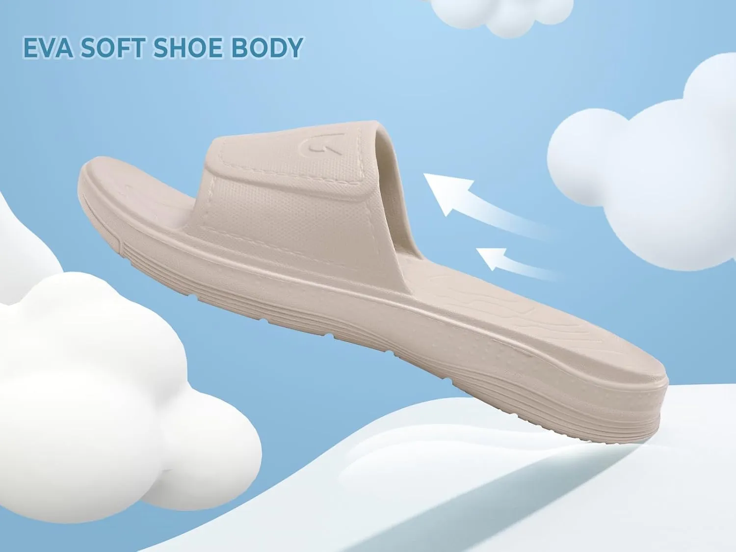 NORTHYARD Slippers for Women and Men Non Slip Quick Drying Shower Bathroom Pillow Slide Sandals Summer Comfort Beach Shoes