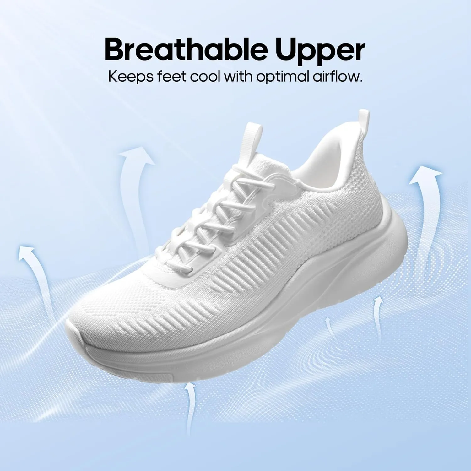 NORTIV 8 Women's Slip on Walking Shoes Tennis Lightweight Gym Sneakers ActiveFlow Workout Breathable Hands-Free Cross Trainer Comfortable Fashion Sneakers