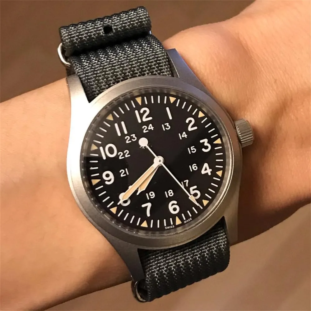 Nylon Watch Band 18mm 19mm 20mm 22mm Military Bulletproof Fabric Replacement Watch Band Accessories