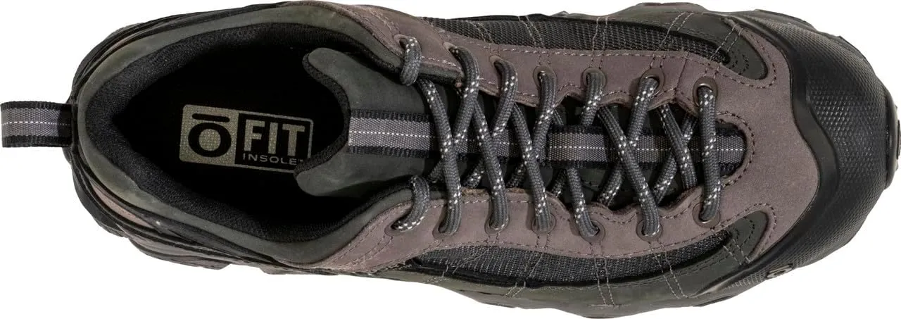 Oboz Men's Firebrand II Low B-Dry, Gray, 10.5 Wide