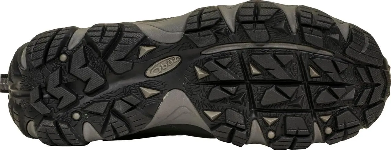Oboz Men's Firebrand II Low B-Dry, Gray, 10.5 Wide