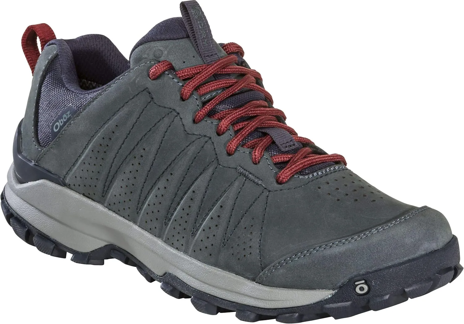Oboz Sypes Low Leather B-Dry Hiking Shoe - Women's Slate 6