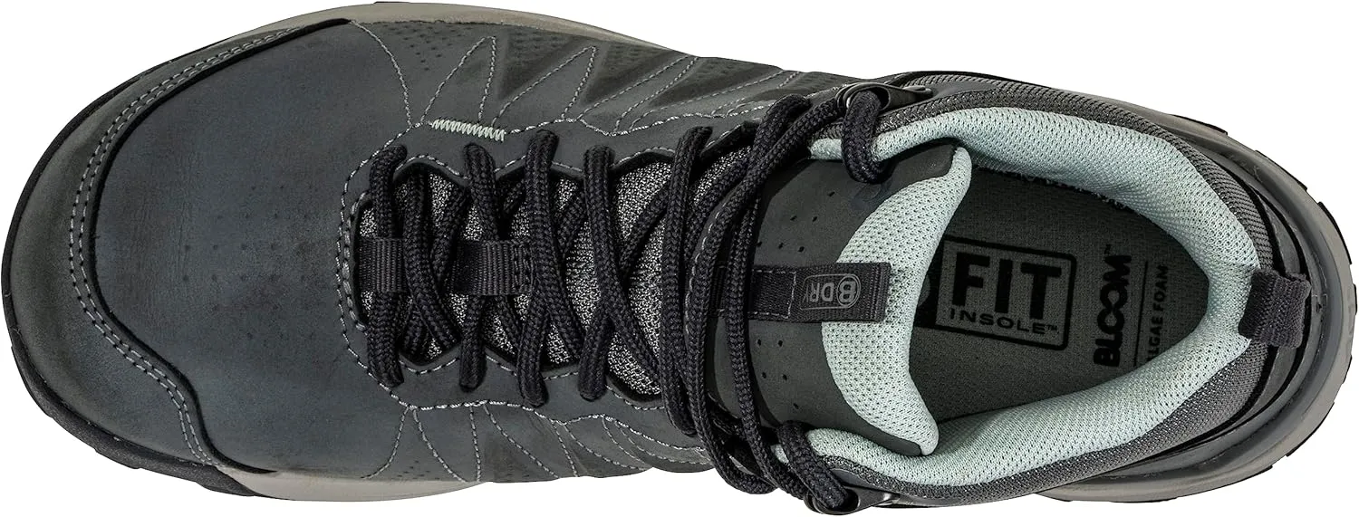 Oboz Women's Sypes Mid Leather B-Dry Waterproof Hiking Shoe