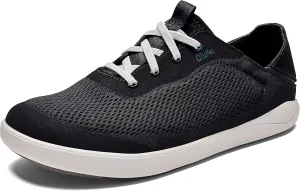 OLUKAI Moku Pae Men's Boat Shoes, Water Resistant & Breathable Mesh, Easy Slip On Design, Quick-Drying & Enhanced Traction