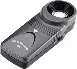 Opticron LED Hand Magnifier 15x 21mm (0.8")