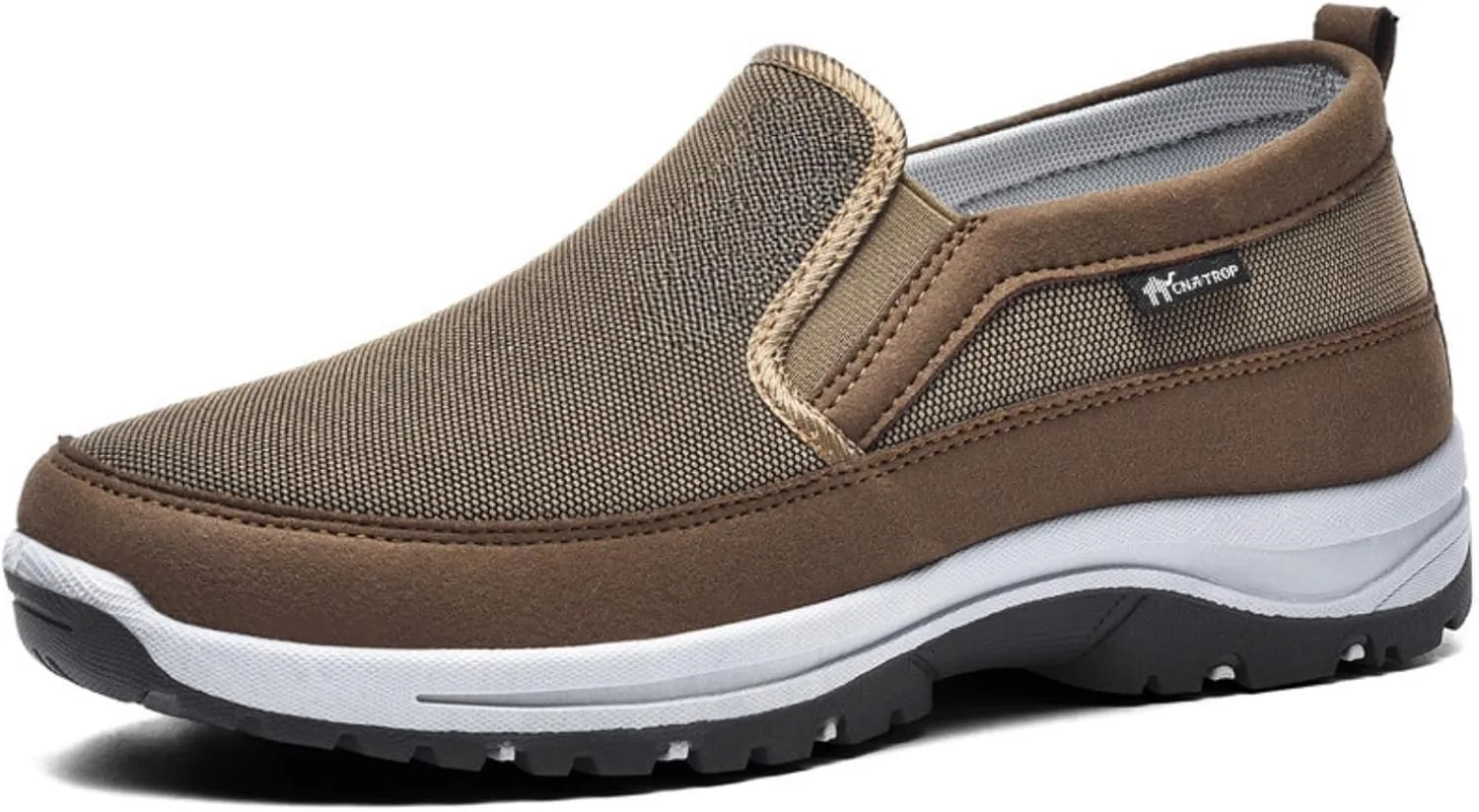 Orthowalkway Mens Shoes Plush Mens Orthopedic Slip On Shoes Outdoor Non Slip Orthopedic Sneakers