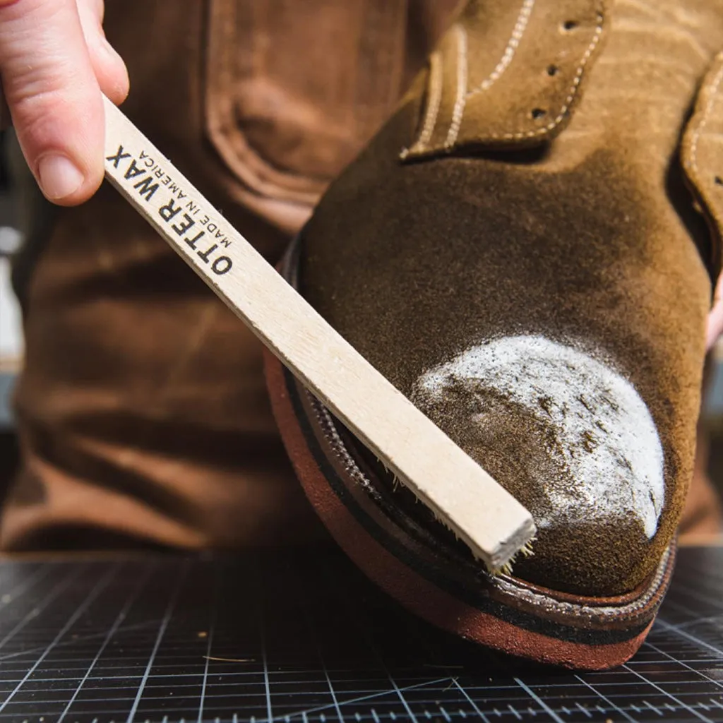 Otter Wax Horsehair Buffing Brush