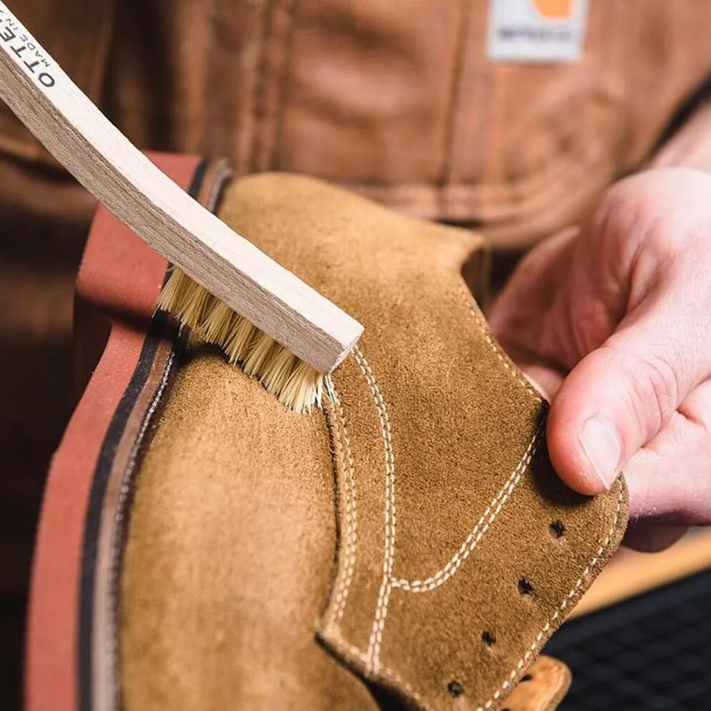 Otter Wax Horsehair Buffing Brush