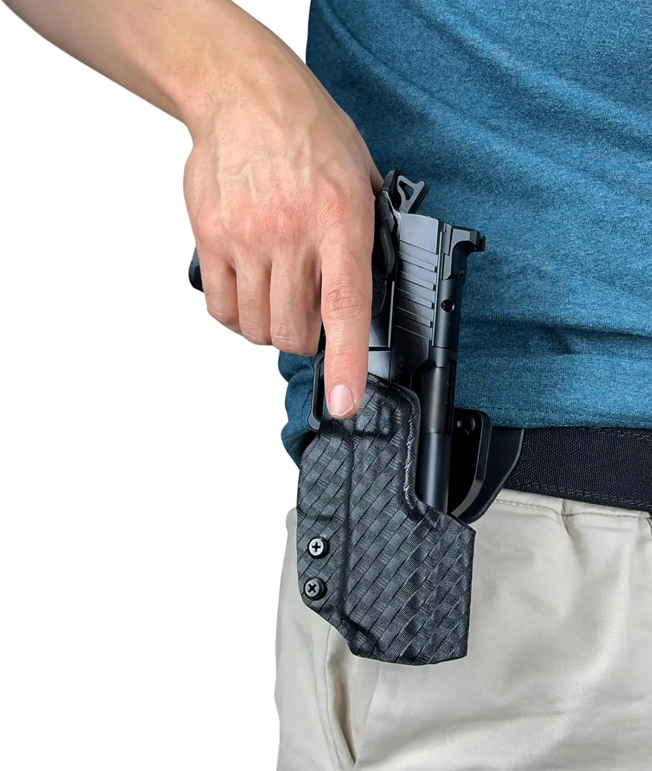 OWB Quick Detach Paddle - Outside The Waistband Holster - fits Shadow Systems DR920L Elite