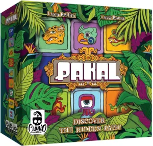 Pakal - Interactive Puzzle Solving Strategy Adventure Game for Adults and Kids, Ages 8 , 2-4 Players, 20 Min Playtime