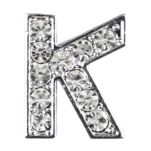 Parisian Pet '10 mm Slide Letters A-Z (10 pk)' for Dogs & Cats – Customizable & Fun Pet Accessory, Clear