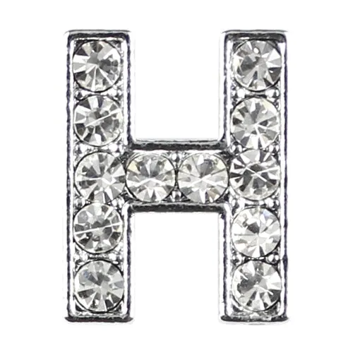 Parisian Pet '10 mm Slide Letters A-Z (10 pk)' for Dogs & Cats – Customizable & Fun Pet Accessory, Clear