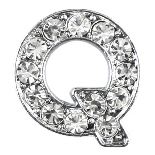 Parisian Pet '10 mm Slide Letters A-Z (10 pk)' for Dogs & Cats – Customizable & Fun Pet Accessory, Clear