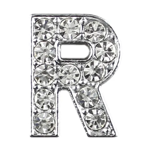 Parisian Pet '10 mm Slide Letters A-Z (10 pk)' for Dogs & Cats – Customizable & Fun Pet Accessory, Clear