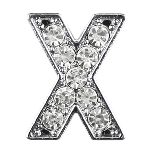 Parisian Pet '10 mm Slide Letters A-Z (10 pk)' for Dogs & Cats – Customizable & Fun Pet Accessory, Clear