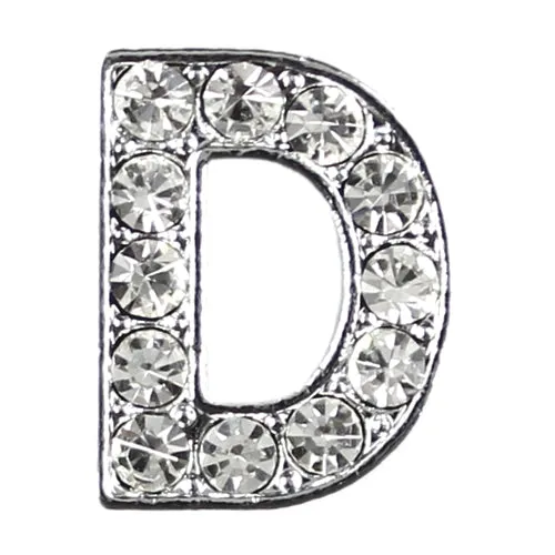 Parisian Pet '10 mm Slide Letters A-Z (10 pk)' for Dogs & Cats – Customizable & Fun Pet Accessory, Clear
