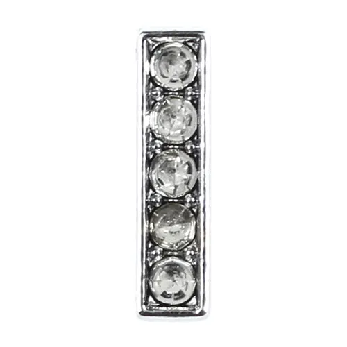 Parisian Pet '10 mm Slide Letters A-Z (10 pk)' for Dogs & Cats – Customizable & Fun Pet Accessory, Clear
