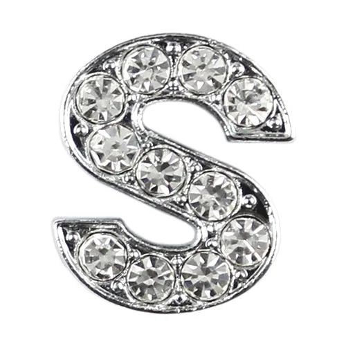 Parisian Pet '10 mm Slide Letters A-Z (10 pk)' for Dogs & Cats – Customizable & Fun Pet Accessory, Clear