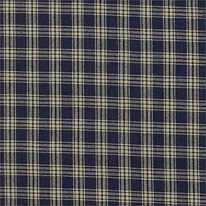 Park Designs Sturbridge Lined Panel Pair – Navy | 72" x 84" Window Curtains | Farmhouse & Country Chic Decor | Rod Pocket Panels with Tie-Backs | Primitive Plaid Drapes | Cotton | 2 Panels Included