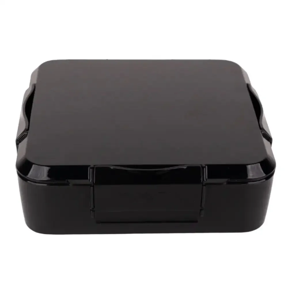 Personalised Black Lunch Box - Tractor